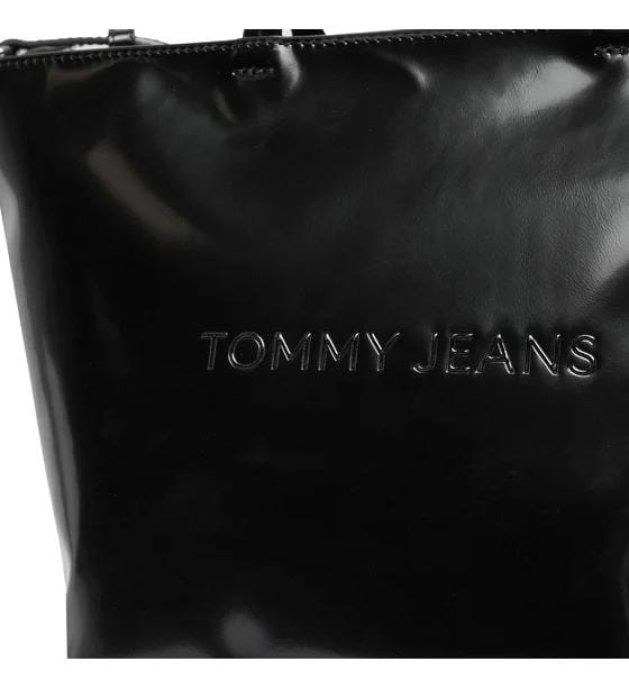 MINI SAC CABAS BANDOULIERE TOMMY JEANS BDS BLACK AW0AW16268