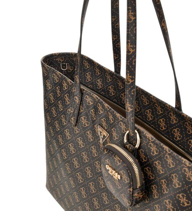 SAC A MAIN GUESS JEANS POWER PLAY MARRON HWBG90 06240