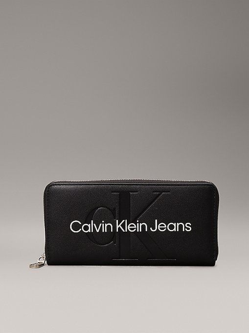 PORTEFEUILE GRAND FORMAT CALVIN KLEIN BLACK K60K607634