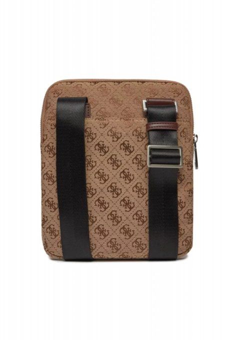 SACOCHE LOGO MILANO GUESS JEANS MARRON HMVZLJ P4123