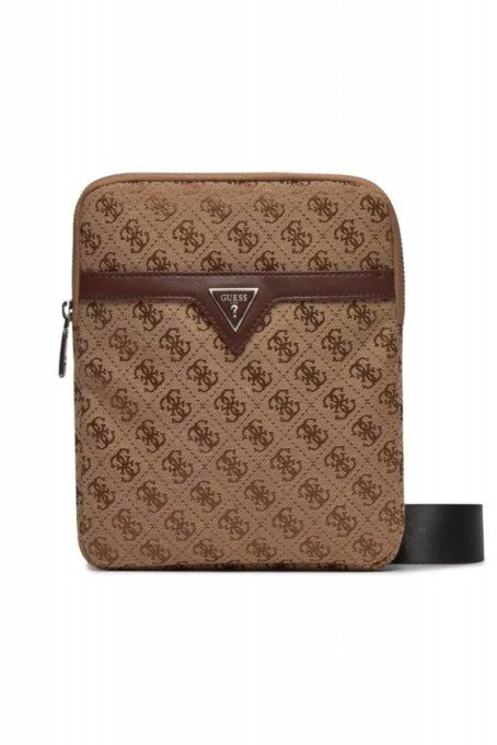 SACOCHE LOGO MILANO GUESS JEANS MARRON HMVZLJ P4123