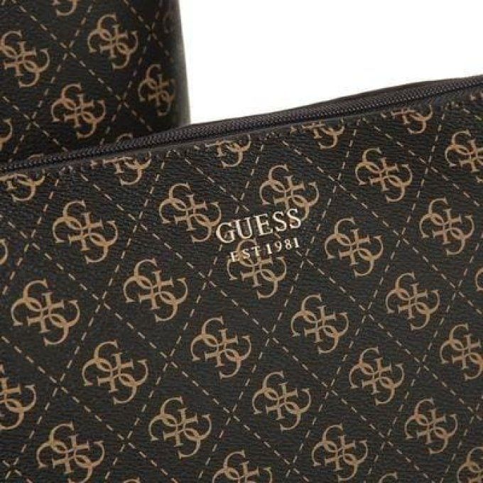 SAC CABAS Guess jeans MARRON HWEBG8 39023