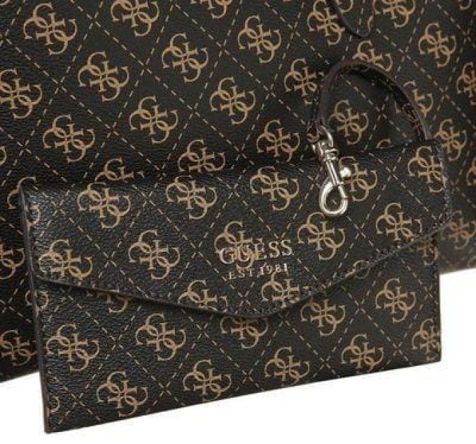 SAC CABAS Guess jeans MARRON HWEBG8 39023
