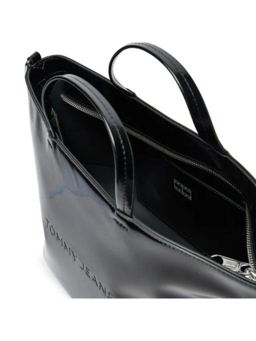 MINI SAC CABAS BANDOULIERE TOMMY JEANS BDS BLACK AW0AW16268
